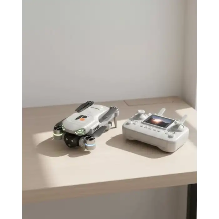AsilTech Çift Kameralı Akıllı Engel Algılamalı Katlanabilir Drone