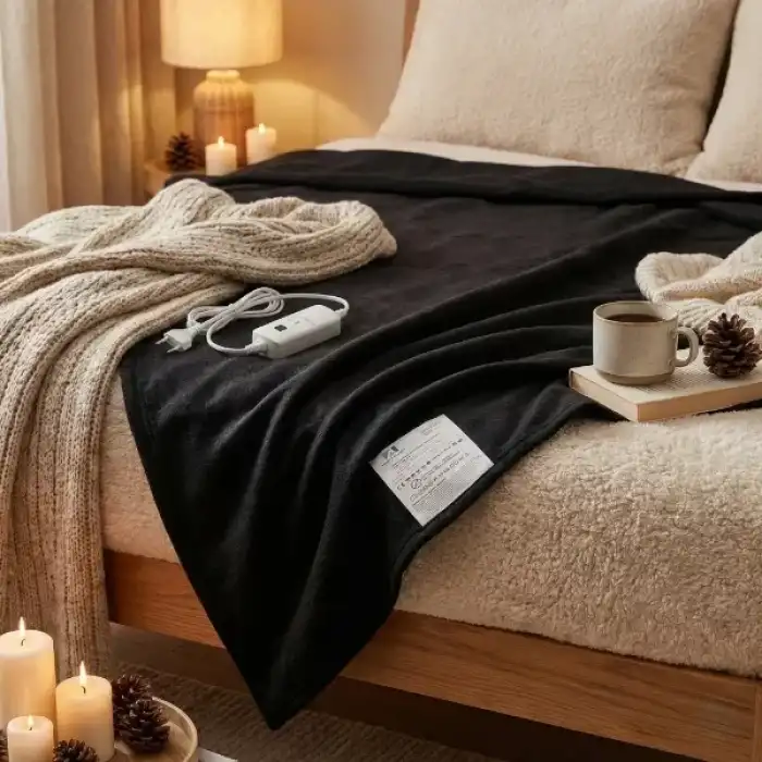 AsilTech Çift Kişilik Elektrikli Battaniye