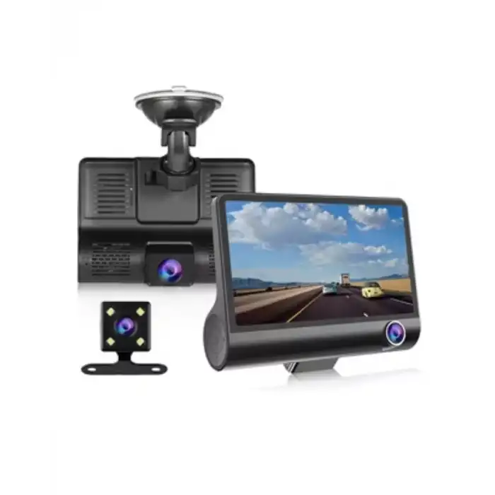 AsilTech Çift Lens Araç Güvenlik Kamerası G Sensörlü Full HD Yeni Nesil