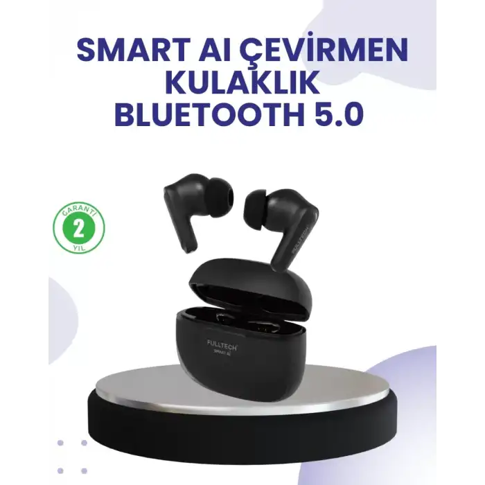 AsilTech Çift Mikrofonlu Kablosuz Kulaklık ANC ENC ve Oyun Modlu