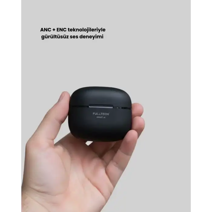 AsilTech Çift Mikrofonlu Kablosuz Kulaklık ANC ENC ve Oyun Modlu