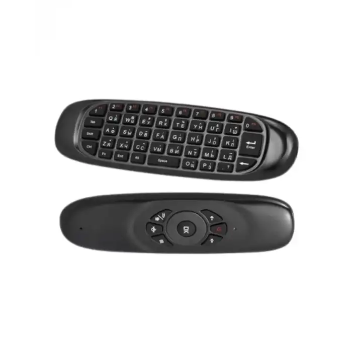 AsilTech Çift Taraflı Hava Mouse Kablosuz Klavye ve Uzaktan Kumanda