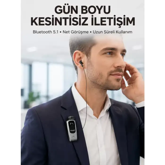 AsilTech Çift Telefon Bağlantılı Eller Serbest Bluetooth Kulaklık