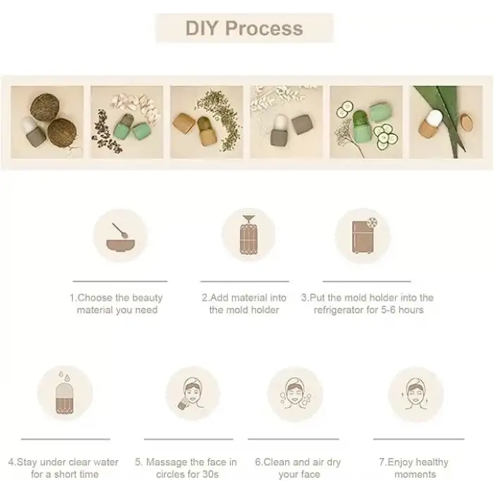 AsilTech Cilt Bakım Buz Yüz Silindiri