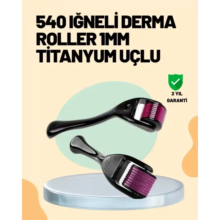 AsilTech Cilt Yenileyici Derma Roller – Mikro İğneli Bakım Aracı
