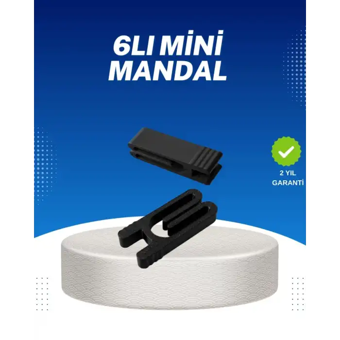 AsilTech Cips Kahve ve Bakliyat İçin Poşet Kapatma Mandalı