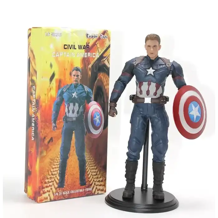 AsilTech Civil War Kaptan Amerika Figürü