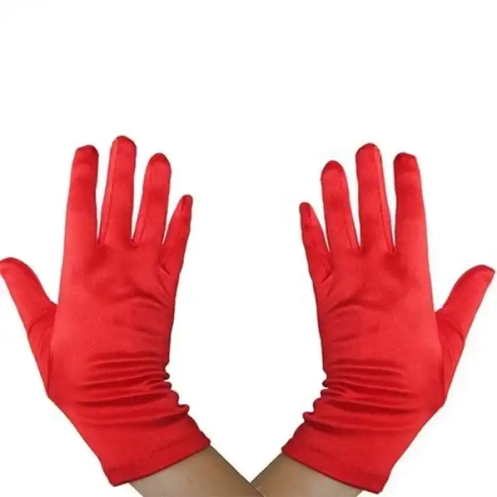 AsilTech Çocuk Pandomim Eldiveni Kırmızı Renk