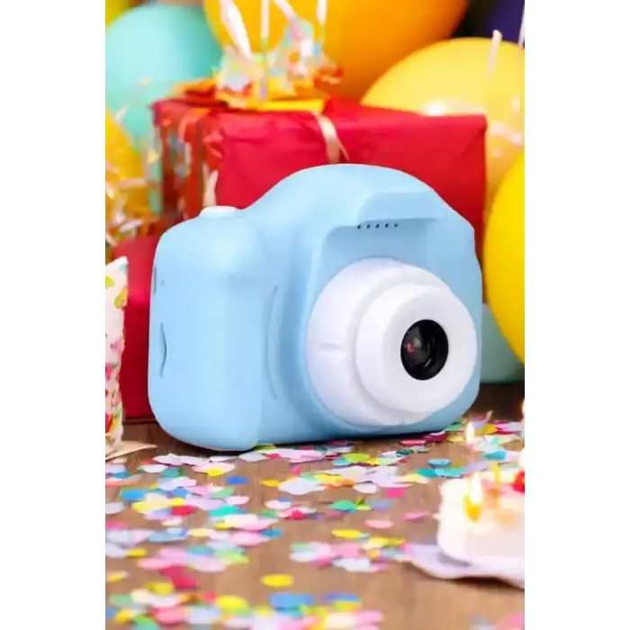 AsilTech Çocuklara Özel Dijital Fotoğraf Makinesi Mini 1080P HD Kaliteli