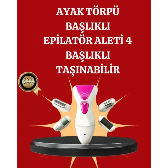 AsilTech Çok Amaçlı Kadın Bakım Seti Epilasyon ve Törpü