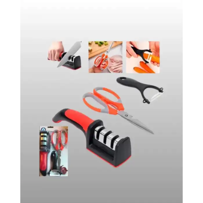 AsilTech Çok Amaçlı Mutfak Makas Seti – Paslanmaz Çelik ve Ergonomik Tasarım