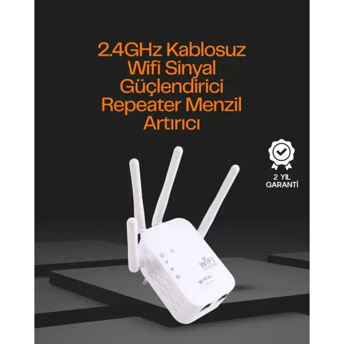 AsilTech Çok Antenli Kablosuz Ağ Kapsama Alanı Genişletici