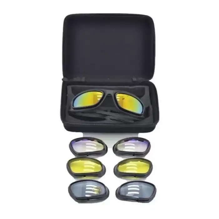 AsilTech Çok Lensli Tactical Gözlük Seti