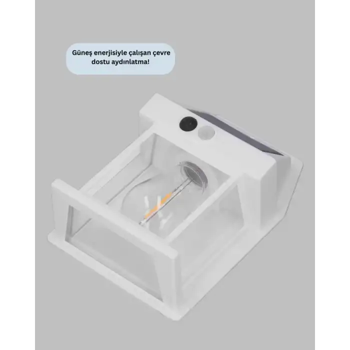 AsilTech Çok Modlu Güneş Enerjili Bahçe ve Balkon Lambası