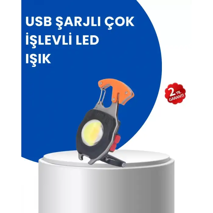 AsilTech Çok Modlu LED Işıklı Pratik Anahtarlık