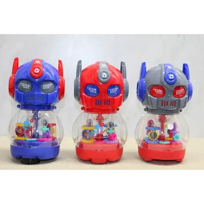 AsilTech Dans Eden Işıklı Robot Kumbara