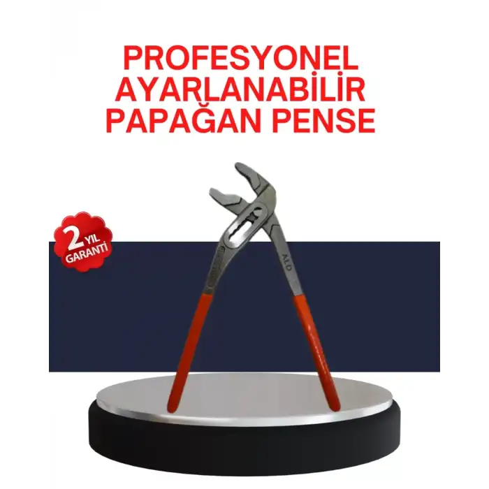 AsilTech Dayanıklı Çelik Papağan Pense Ergonomik Yalıtımlı Sap