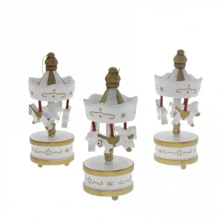 AsilTech Dekoratif 6lı Beyaz Mini Atlı Karınca