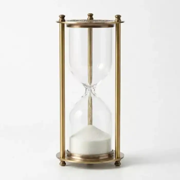 AsilTech Dekoratif Cam Kum Saati 7x18 cm