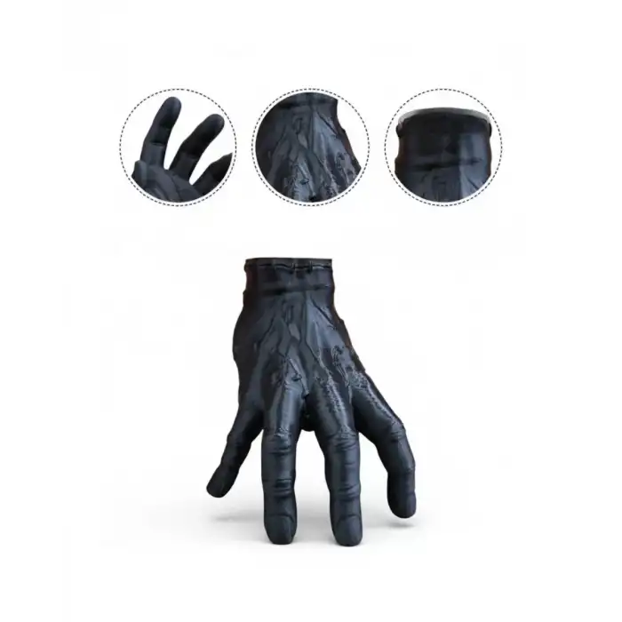 AsilTech DEKORATİF EL BÜYÜK SİYAH