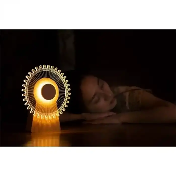 AsilTech Dekoratif Işıklı Yel Değirmeni