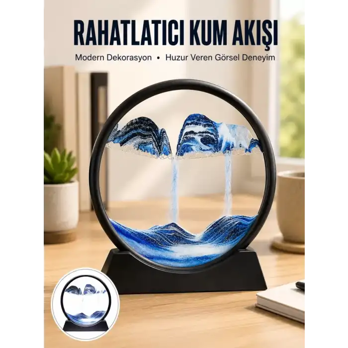 AsilTech DEKORATİF KUM SAATİ