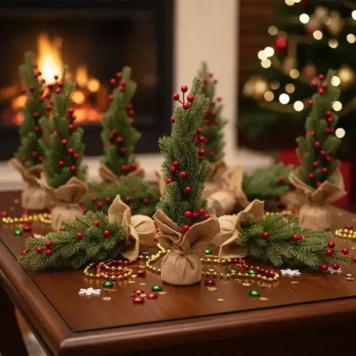 AsilTech Dekoratif Mini Yapay Kokina Süs