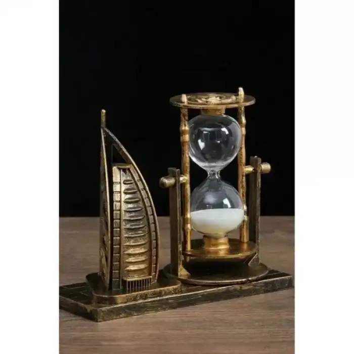 AsilTech Dekoratif Yelkenli Kum Saati