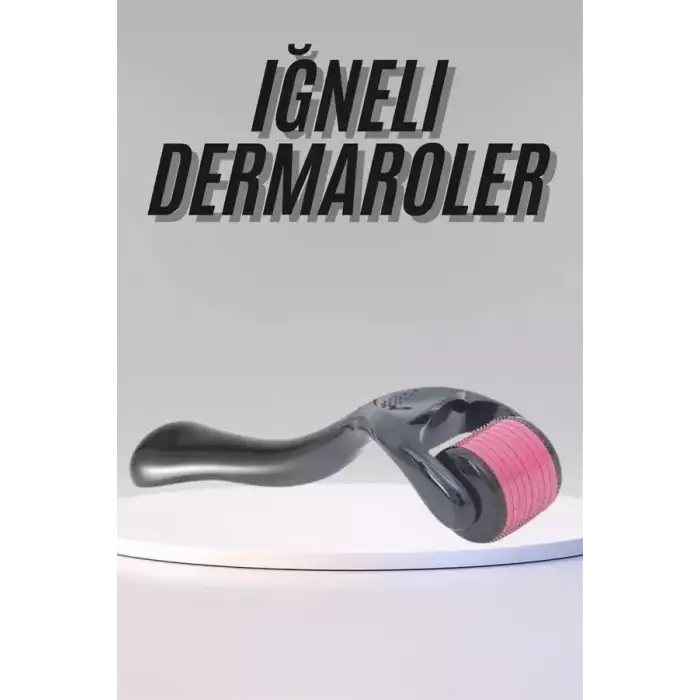 AsilTech Derma Roller Titanyum Uçlu 540 Iğneli 1 Mm Iğne
