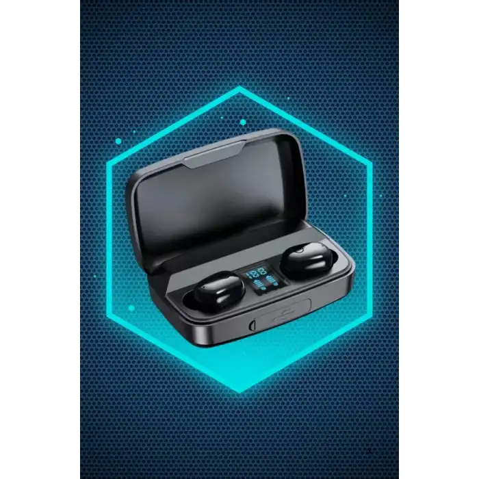 AsilTech Dijital Göstergeli Bluetooth Kulaklık Kablosuz TWS Stereo Bluetooth 5.0