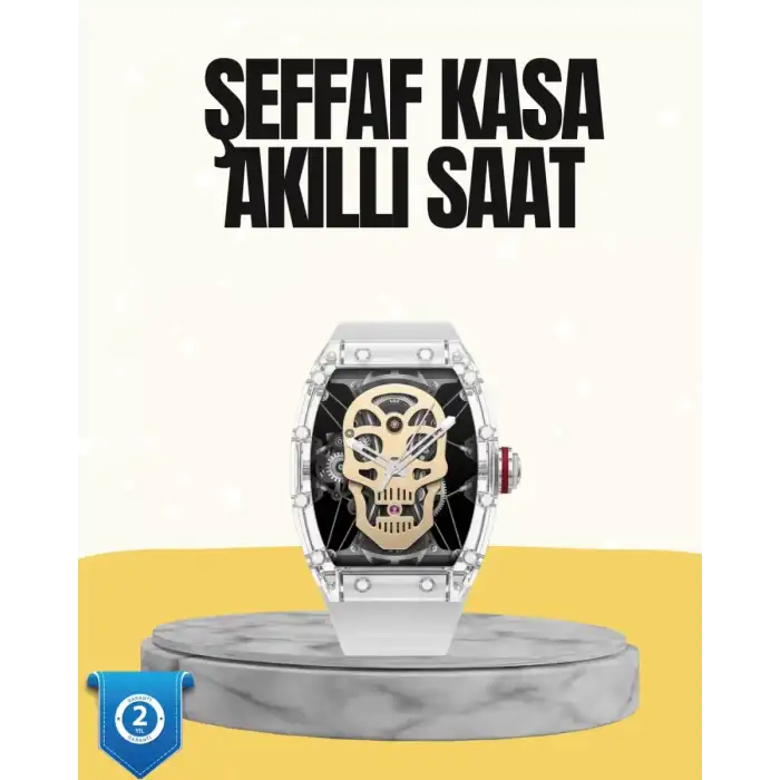 AsilTech Dokunmatik Akıllı Saat Sesli Asistan ve GPS Özellikli