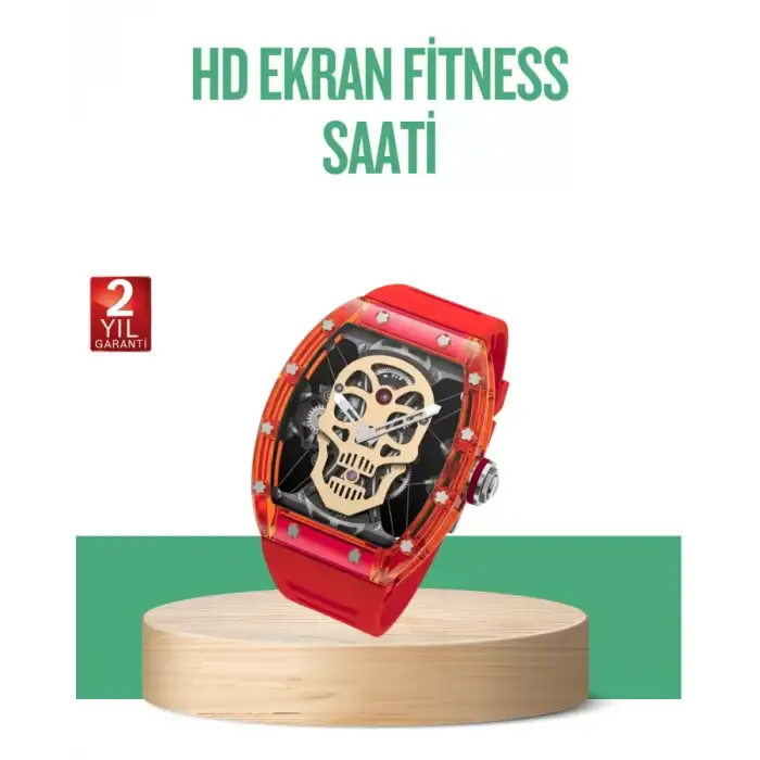 AsilTech Dokunmatik Akıllı Saat Spor ve Günlük Kullanım