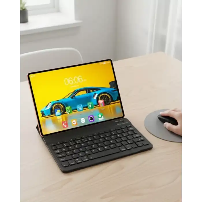 AsilTech Dokunmatik Android Tablet Klavyeli Kalemli Kılıflı Set