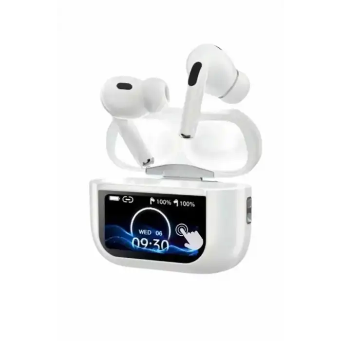 AsilTech Dokunmatik Ekranlı ANC/ENC Yeni Nesil Pro Bluetooth Kulaklık Dokunmatik Ekran Yeni Nesil