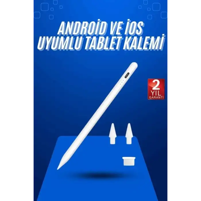 AsilTech Dokunmatik Kalem Tablet Kalemi Çizim Stylus Kalem Yedek Uçlu