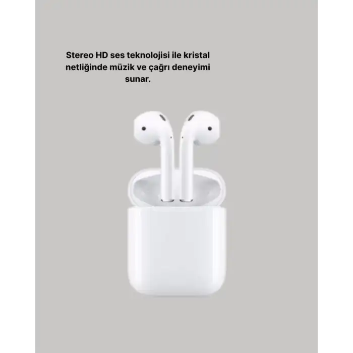 AsilTech Dokunmatik Kontrollü 2. Nesil Bluetooth 5.0 Uzun Pil Ömürlü Kulaklık