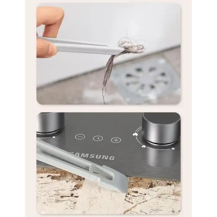 AsilTech Döner Başlıklı Temizlik Fırçası Cımbızlı