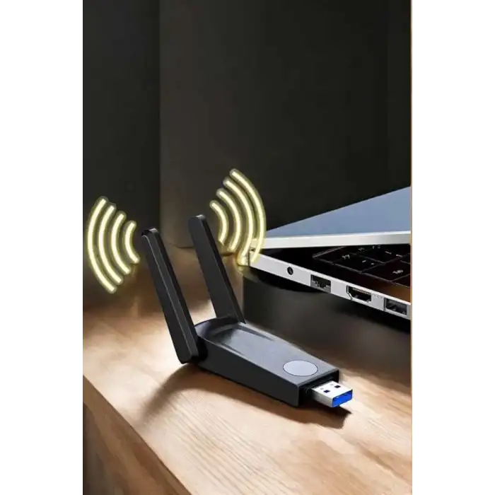 AsilTech Dual Band Wifi Alıcı Adaptör USB 3.0 Destekli