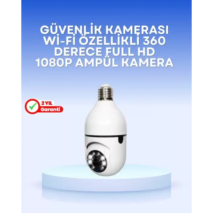 AsilTech Duy Uyumlu Akıllı Güvenlik Kamerası – Basit Kurulum ve Net Görüntü