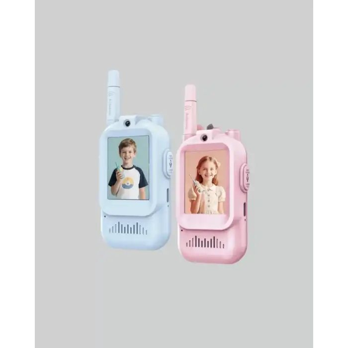 AsilTech Ekranlı Walkie Talkie Oyuncağı Ses ve Görüntü Destekli