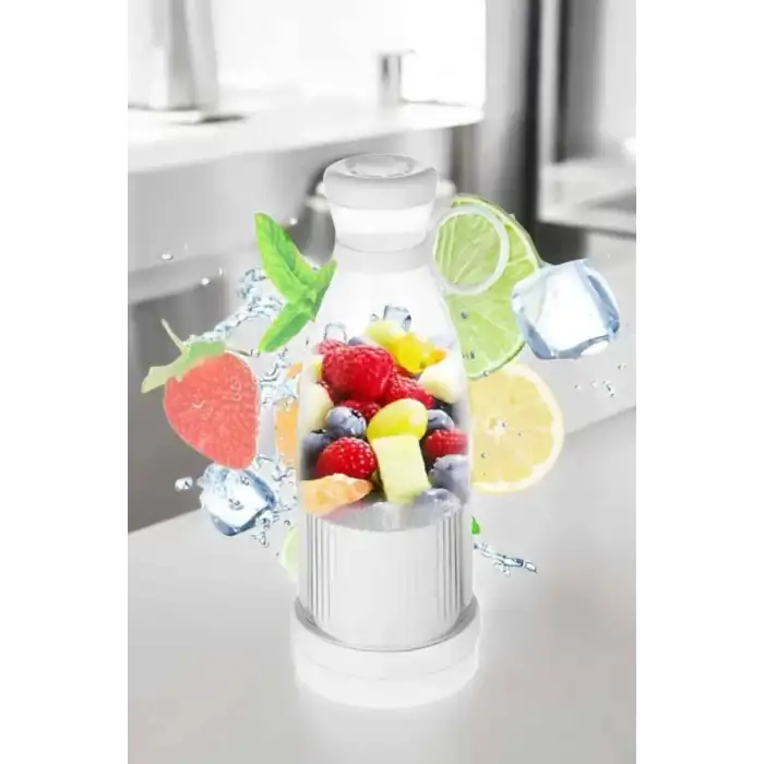 AsilTech El Blender Bardak Blender Şarjlı Taşınabilir Meyve Sıkcağı Smoothie