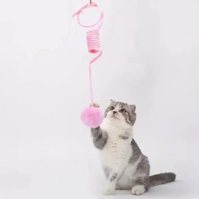 AsilTech Elastik Yaylı Asılabilir Peluş Oyuncak