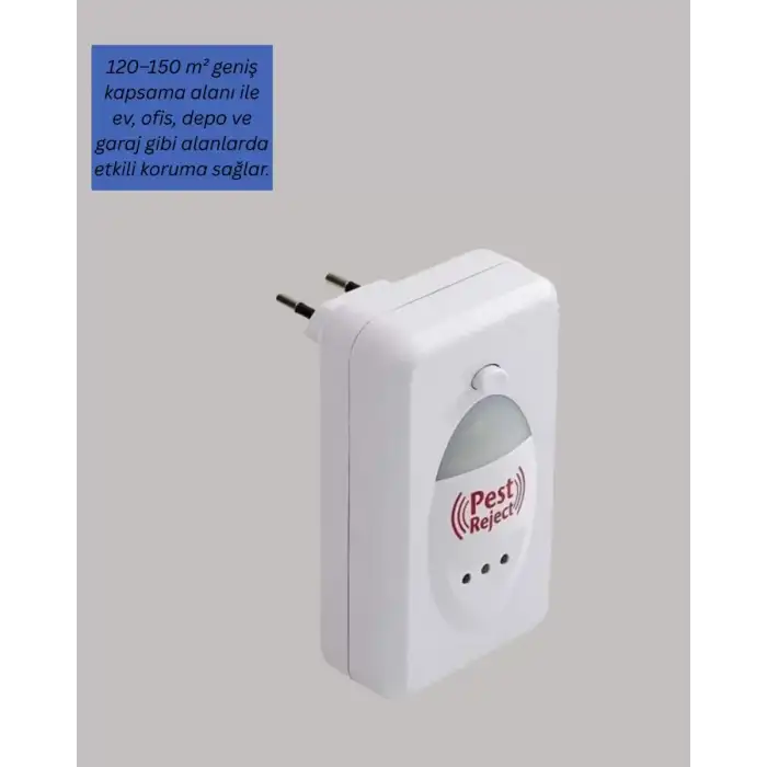 AsilTech Elektrikli Böcek ve Fare Kovucu Prizden Çalışan