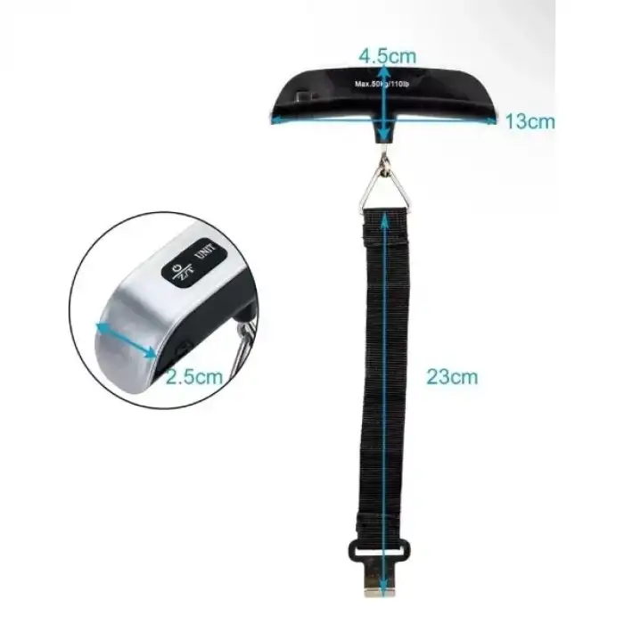 AsilTech Elektronik El Bagaj - Valiz Tartısı