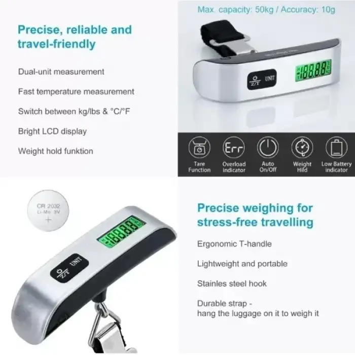 AsilTech Elektronik El Bagaj - Valiz Tartısı