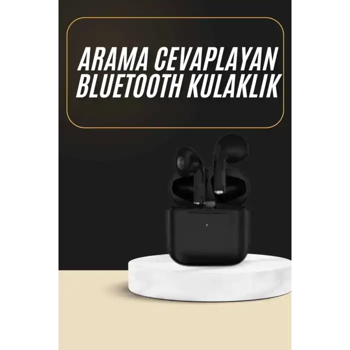 AsilTech En Çok Tercih Edilen Bluetooth Kulaklık Mikrofonlu Silikonsuz Dokunmatik Kontrol