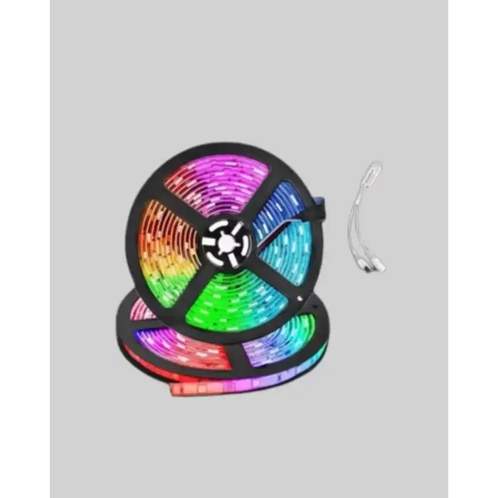 AsilTech Enerji Tasarruflu RGB Şerit LED 5 Metre