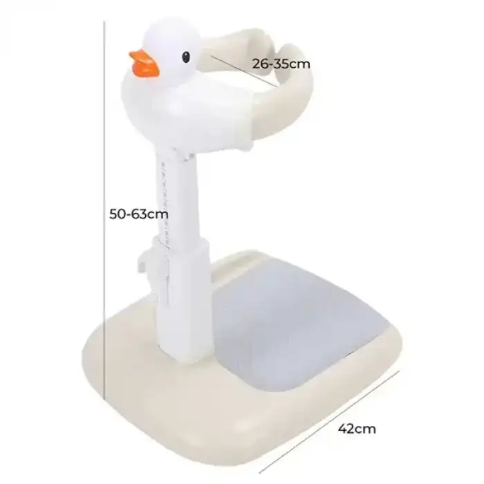 AsilTech Ergonomik Ördekli Bebek Banyo Yıkama Yardımcısı