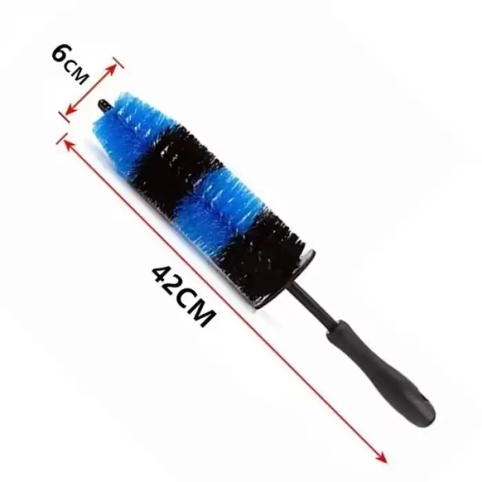 AsilTech Ergonomik Saplı Jant ve Lastik Temizleme Fırçası