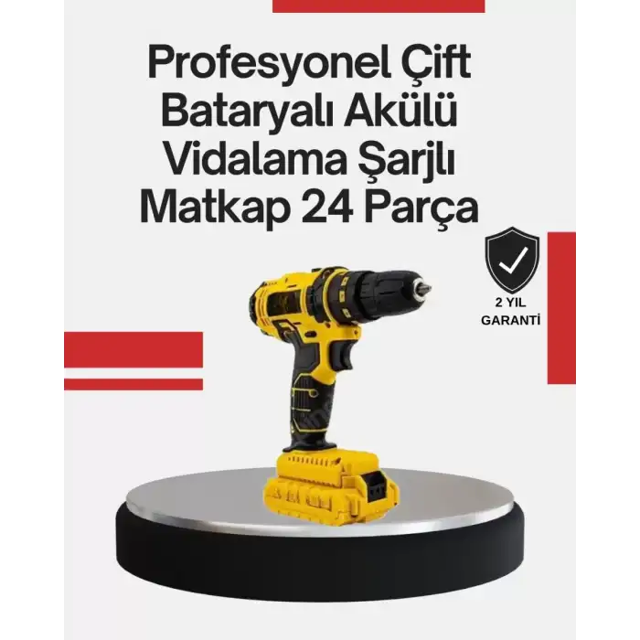 AsilTech Ergonomik Tasarımlı 12V Matkap | 2 Vitesli, LED Aydınlatmalı ve Dayanıklı